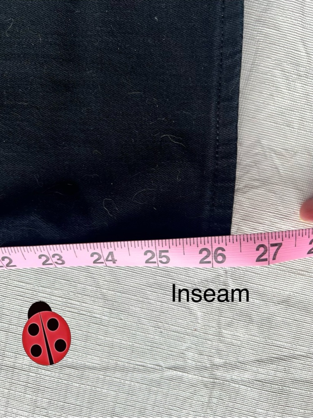 Chico’s So Slimming Girlfriend, cropped Jean - Black Chico’s  3/standard 16 - Picture 5 of 9